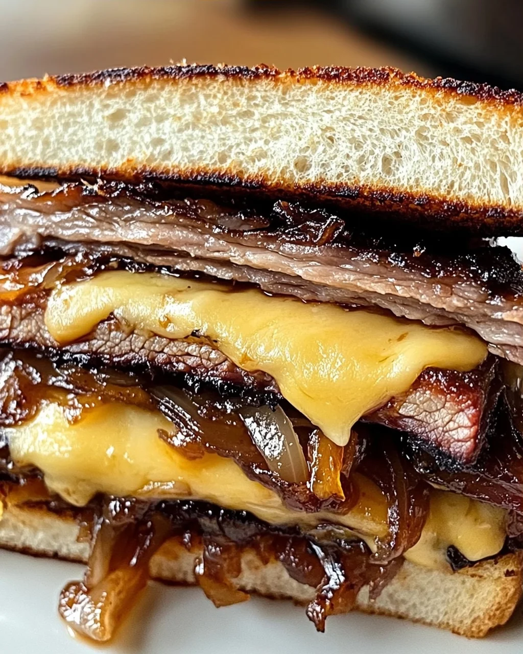 BBQ Brisket Schmelzen - Herzhaft und Satisfying