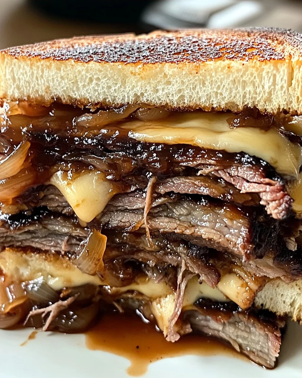 BBQ Brisket Schmelzen - Herzhaft und Satisfying