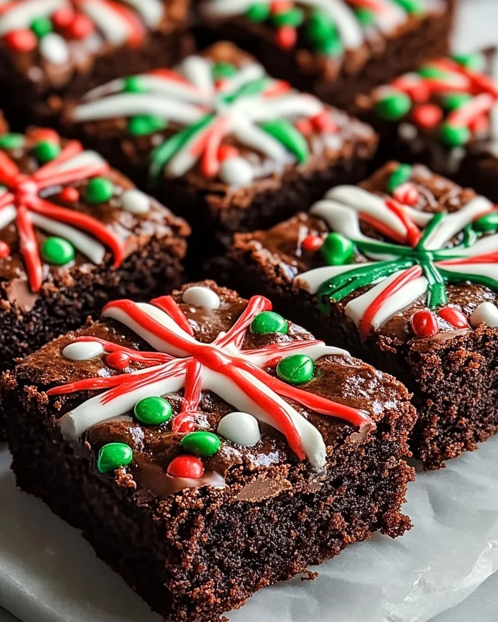 Christmas Present Brownies