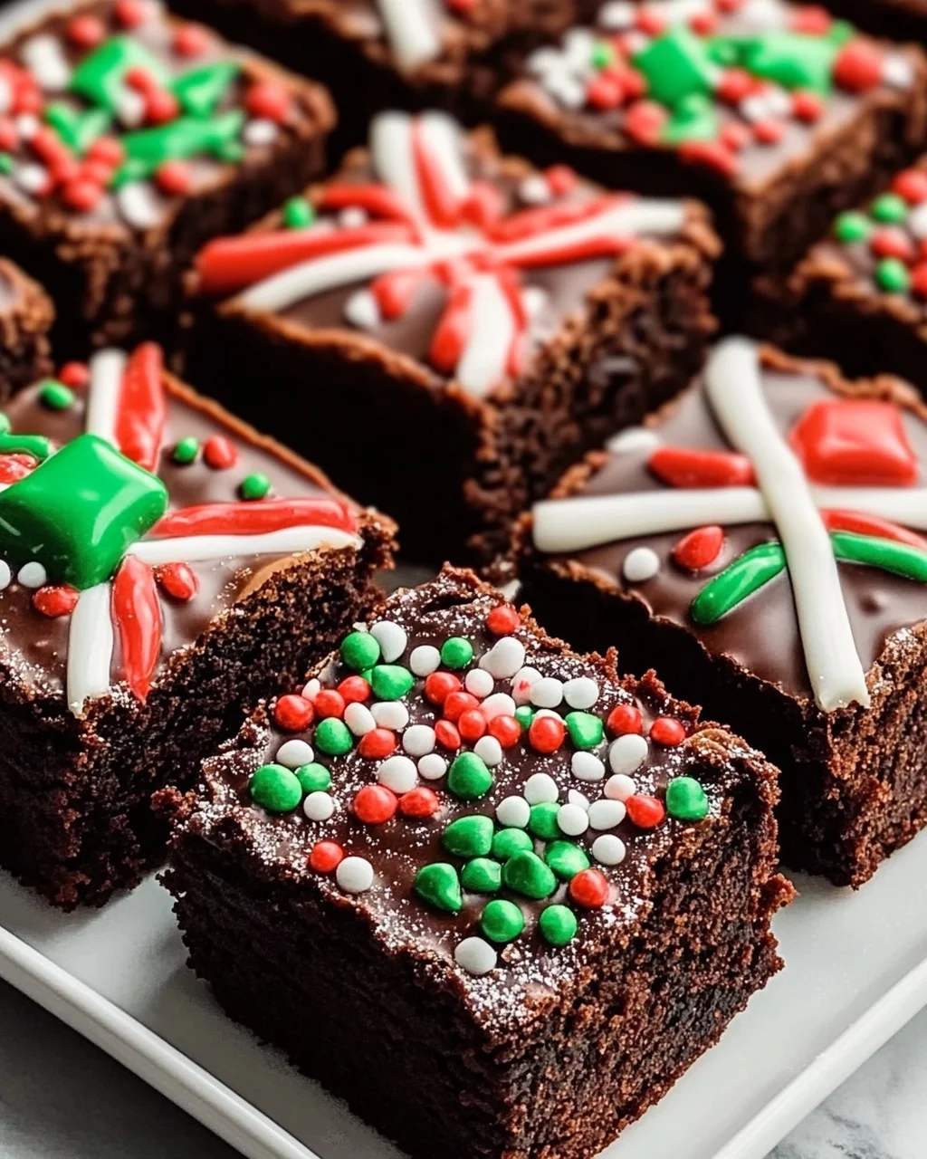 Christmas Present Brownies