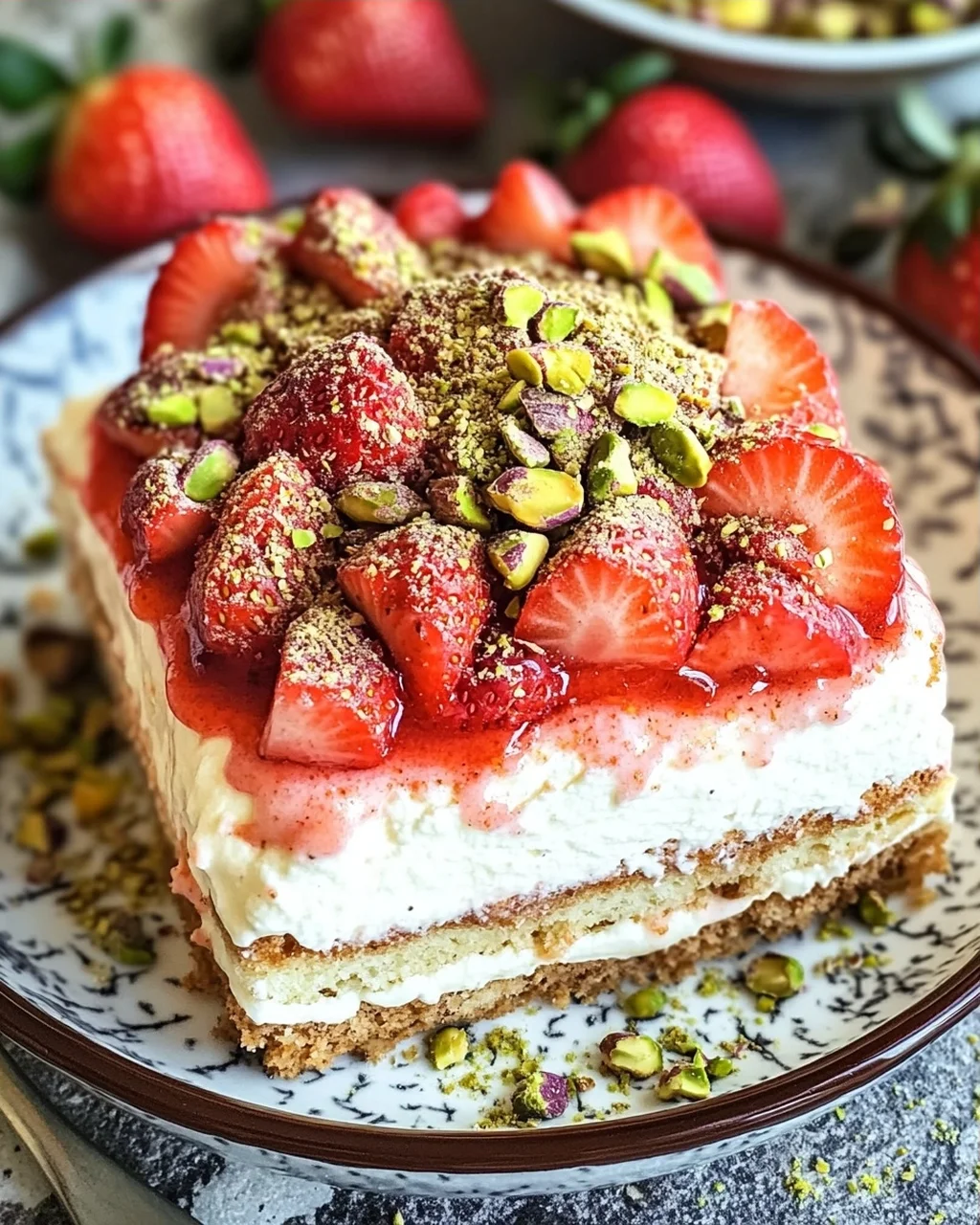 Das beste cremige Erdbeer-Tiramisu - lecker ohne Frisch-Ei