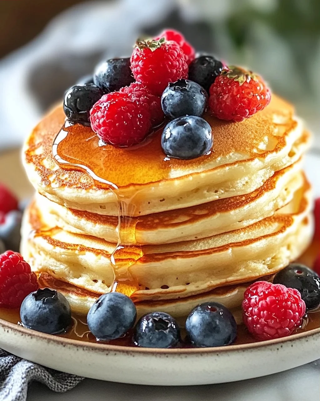 Fluffige Pancakes - amerikanisches Originalrezept