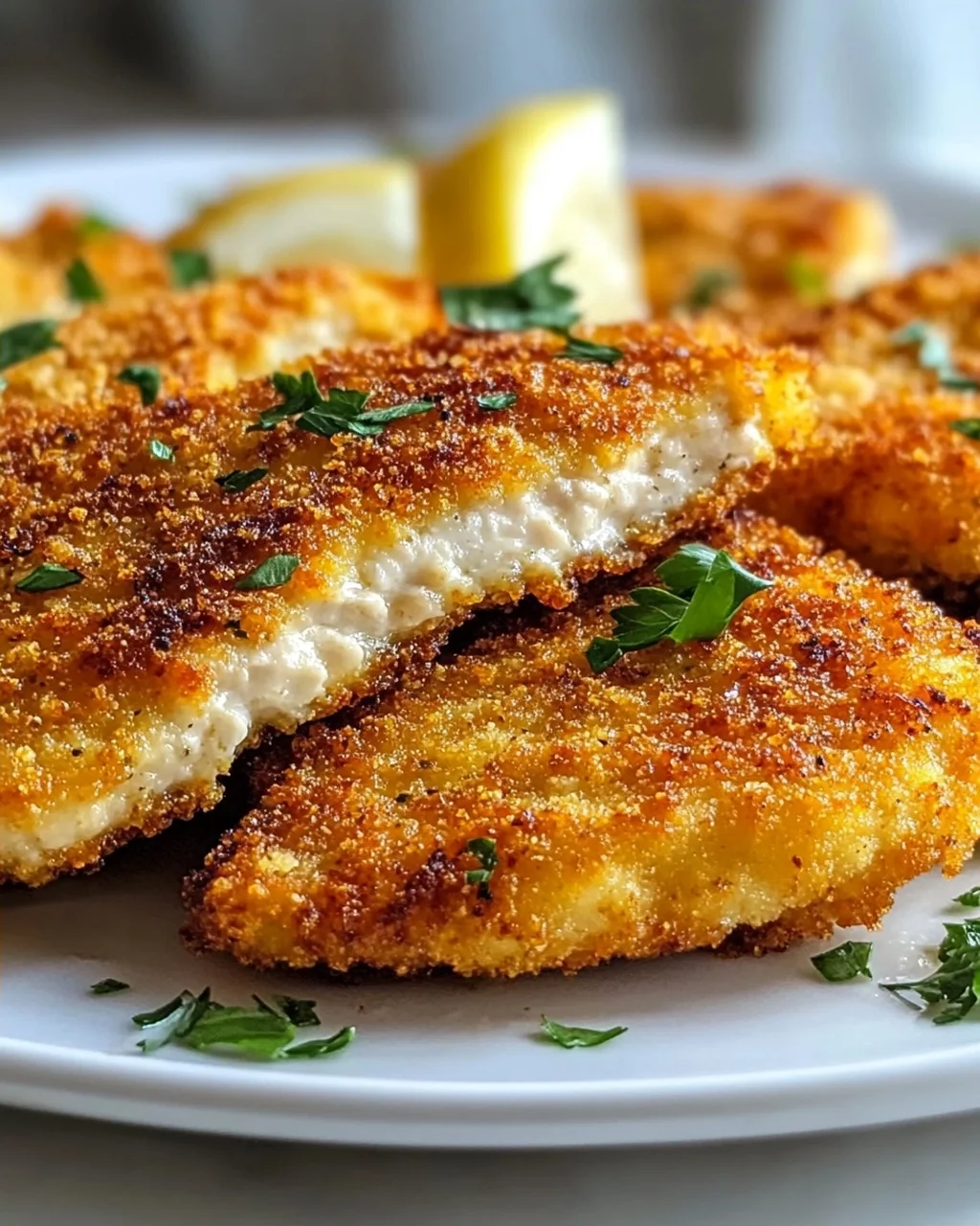 Goldbraun & Knusprig: Parmesan Hähnchen aus dem Ofen