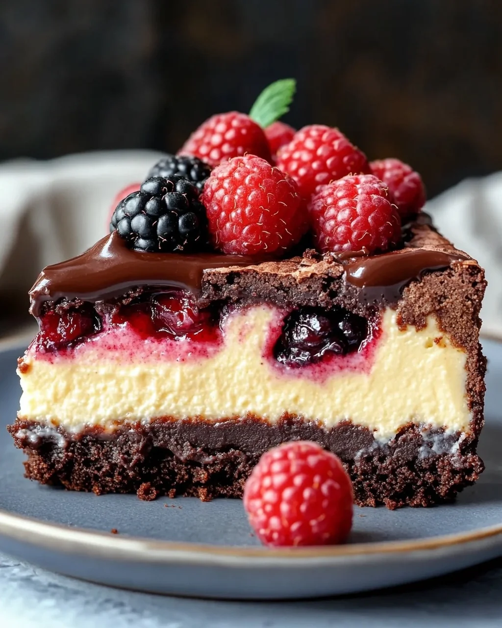 Himnon-alcoholic Beer Brownie Cheesecake: Dein Genuss!