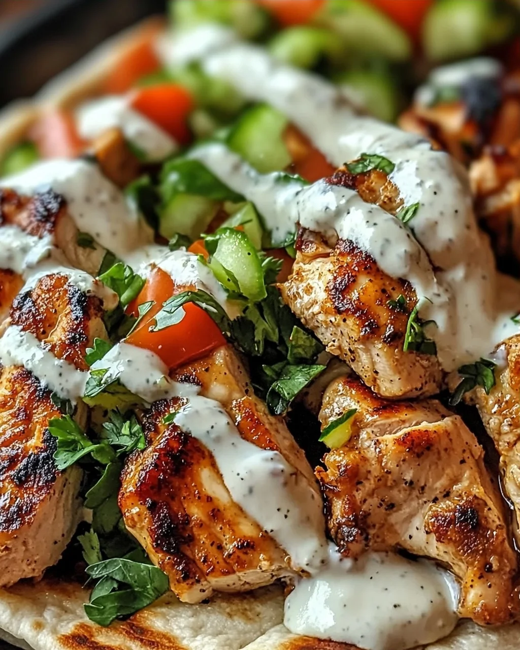 Hühnchen Shawarma mit Knoblauchsauce ganz leicht machen