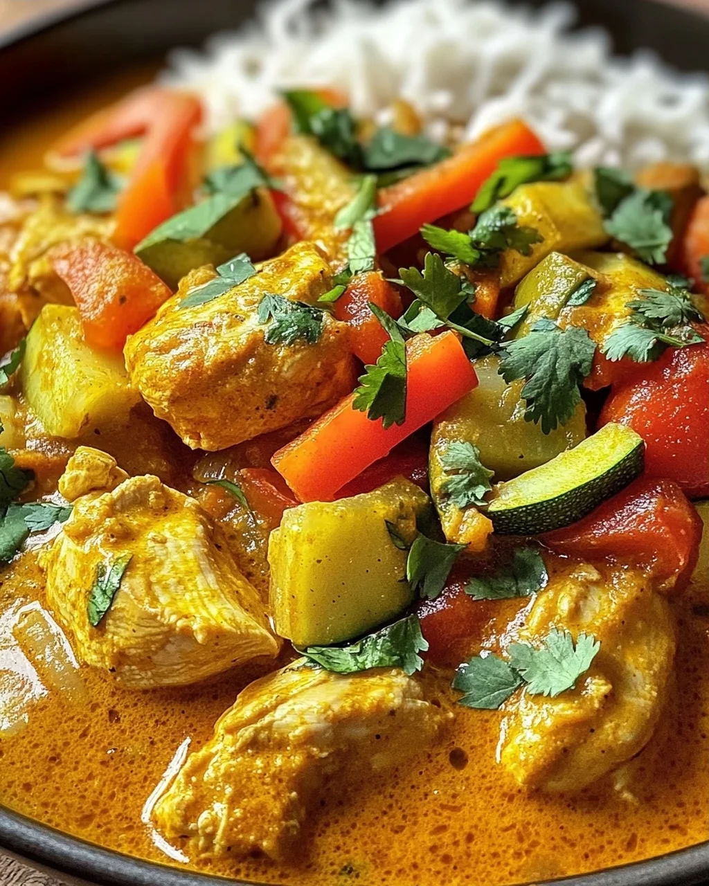 Indisches Hähnchen Curry