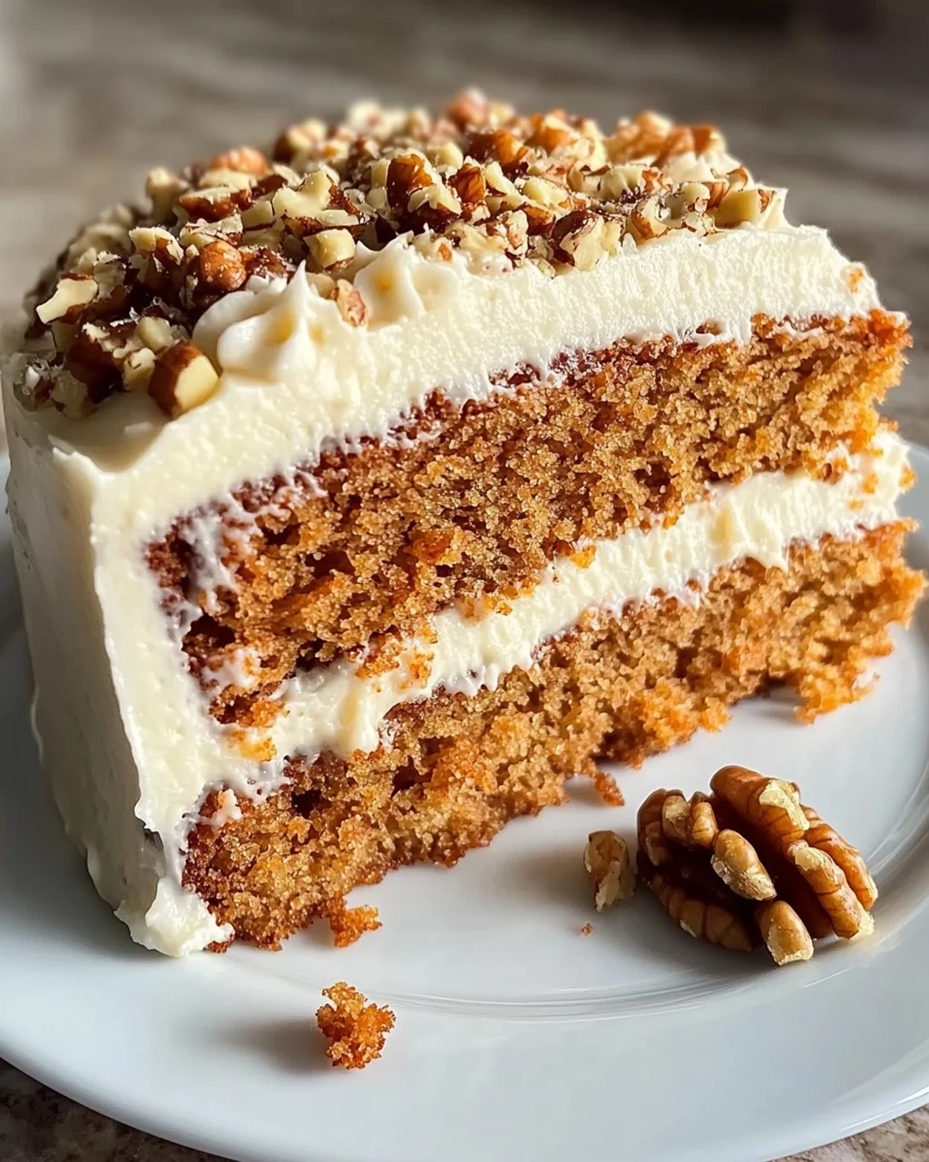 Karottenkuchen mit Frischkäse-Frosting