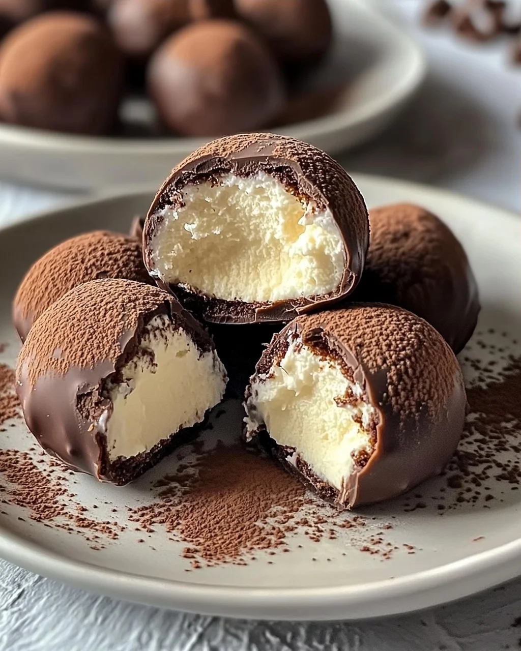 Keine Backen Tiramisu Trüffel für Süßigkeitenliebhaber