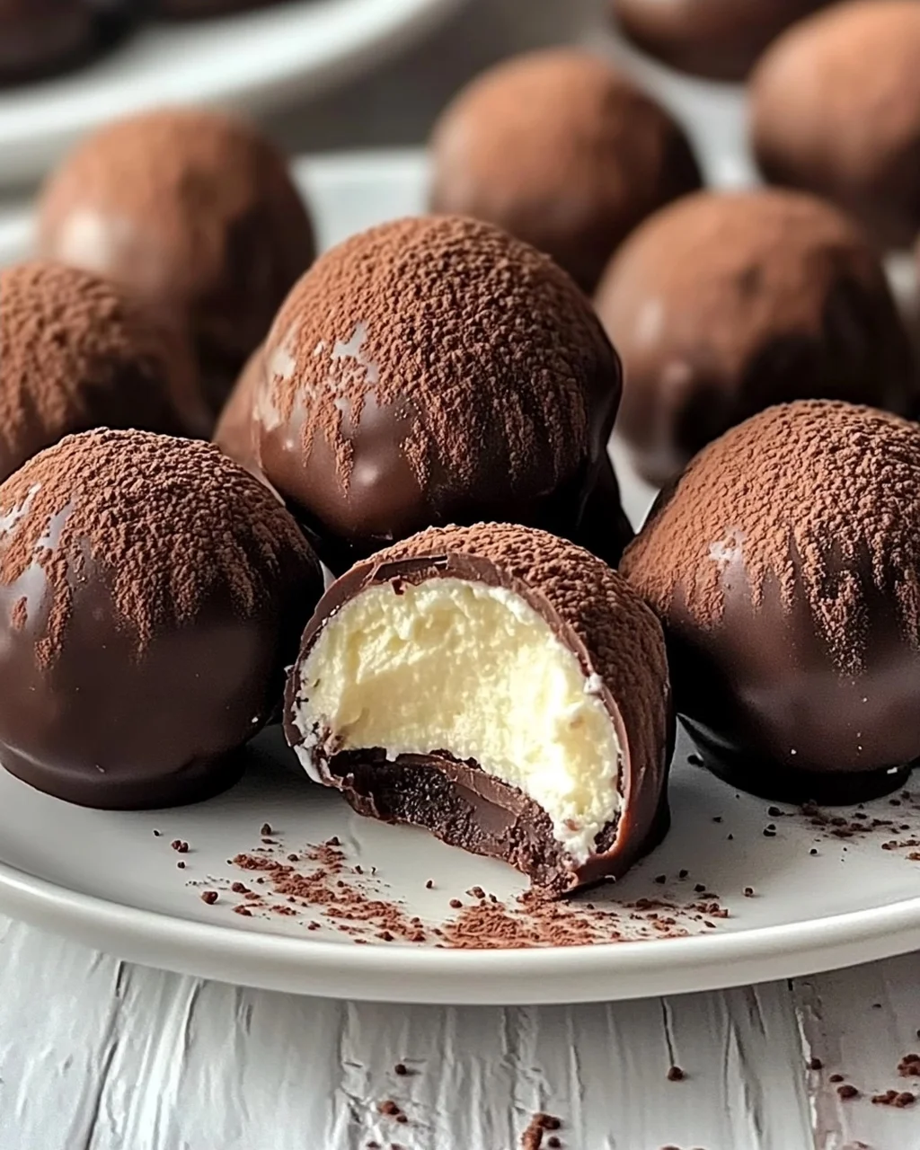 Keine Backen Tiramisu Trüffel für Süßigkeitenliebhaber