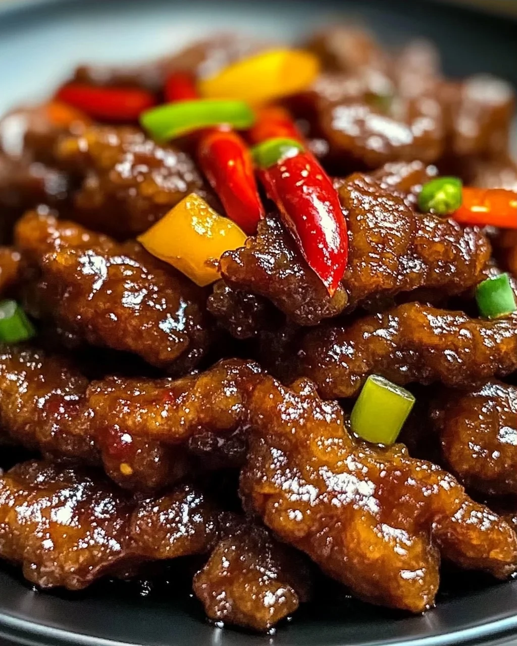 Knuspriges Chili-Rindfleisch für den perfekten Genuss