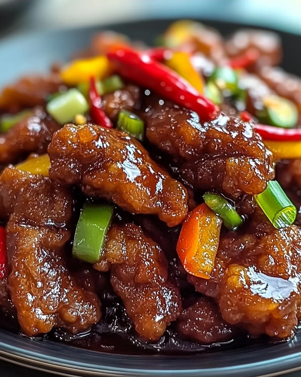 Knuspriges Chili-Rindfleisch für den perfekten Genuss