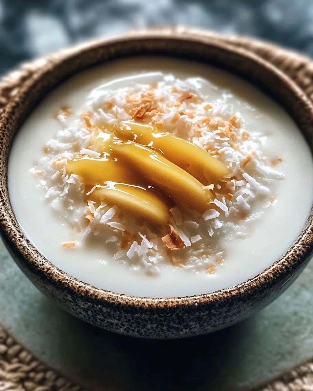 Kokosnusspudding: Schnelles, cremiges Dessert genießen