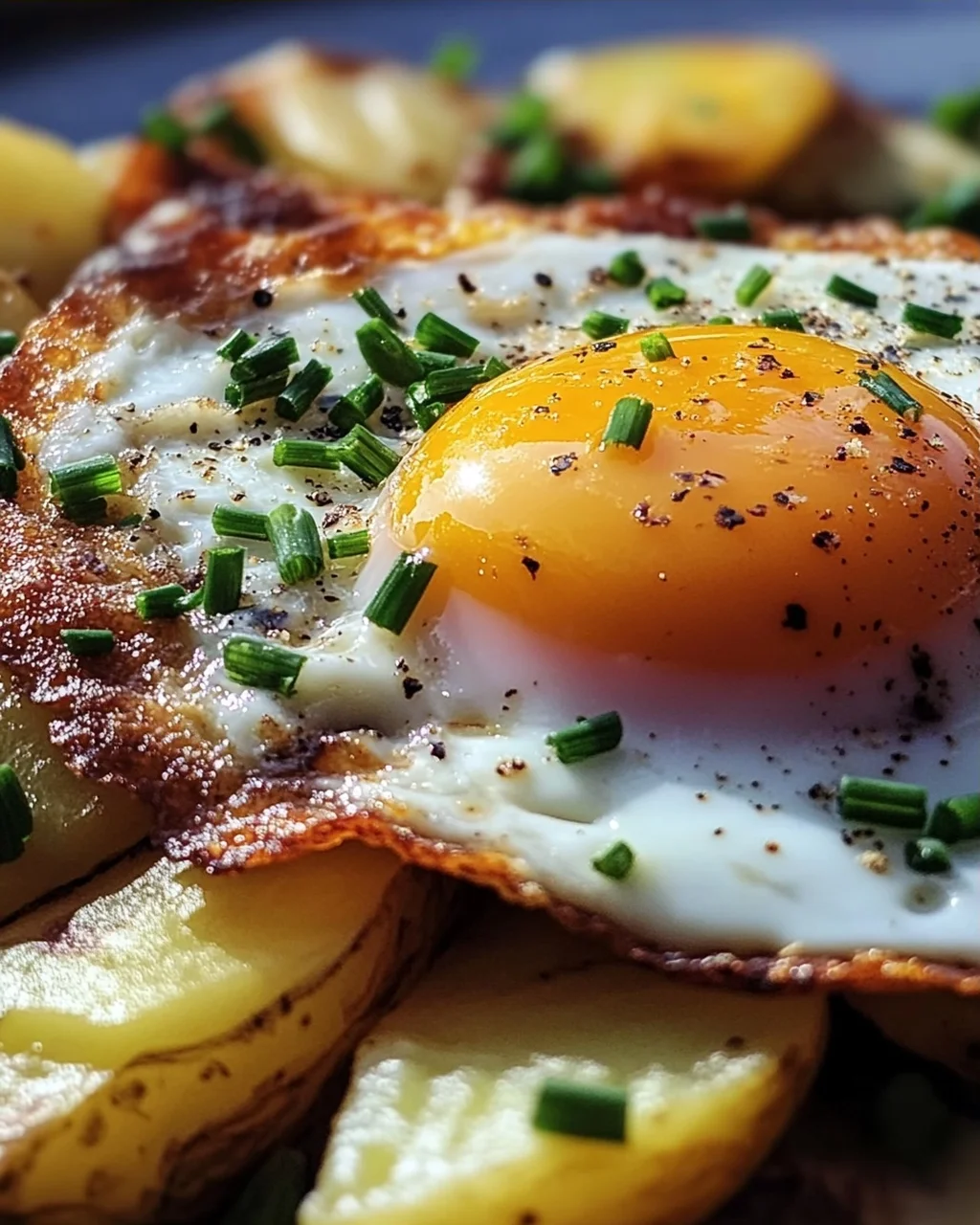 Leberkäse-Kartoffel-Pfanne mit Spiegelei von FrlM