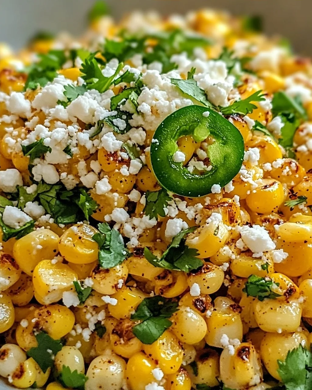 Mexikanischer Straßenmais-Salat frisch und schnell