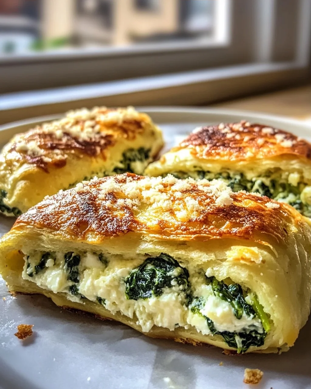 Protein-Packed Spinach Cottage Cheese Flagels Delight