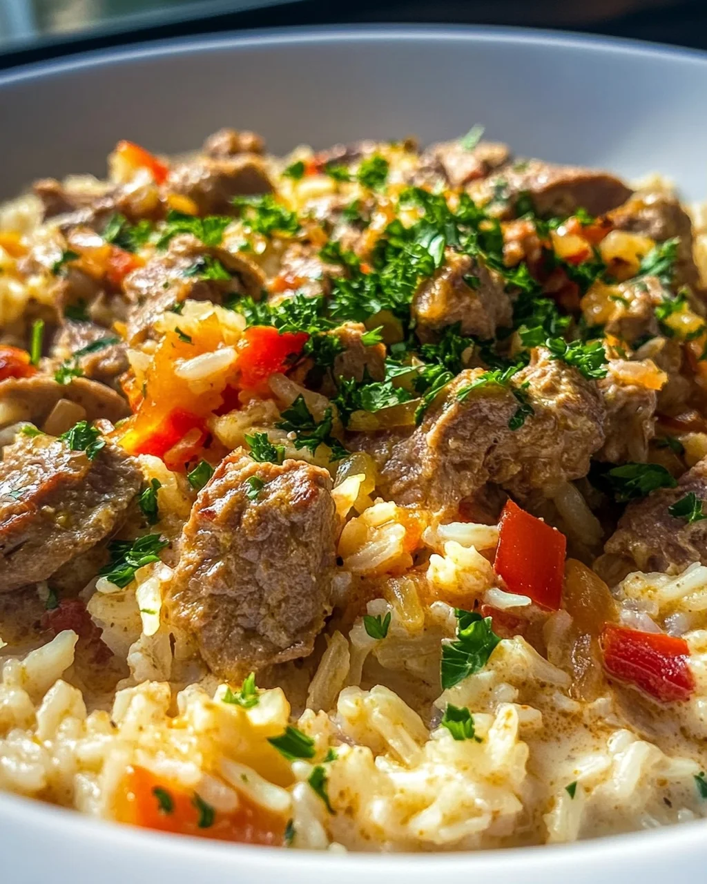 Serbisches Reisfleisch Express: Schnell, cremig & alltagsfreundlich