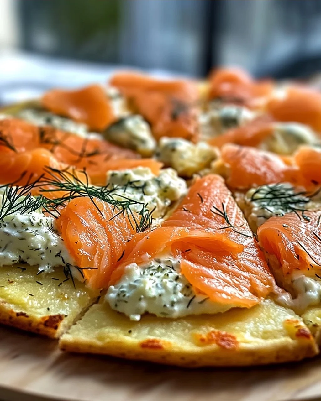 Smoked Salmon Potato Pizza: Quick, Creamy, and Irresistible!