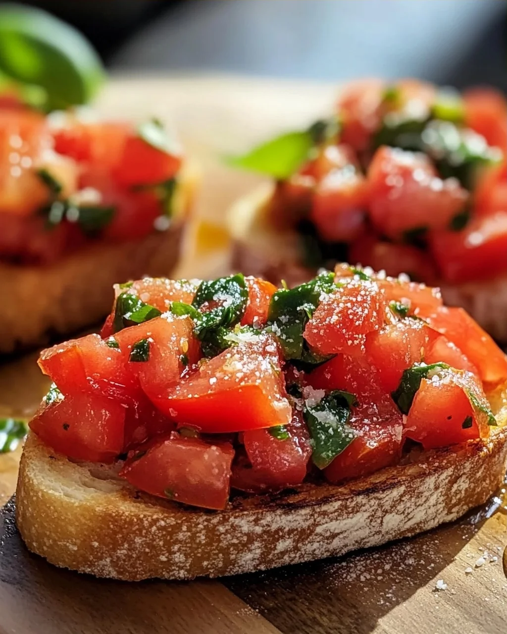Sonnige Tomaten-Bruschetta