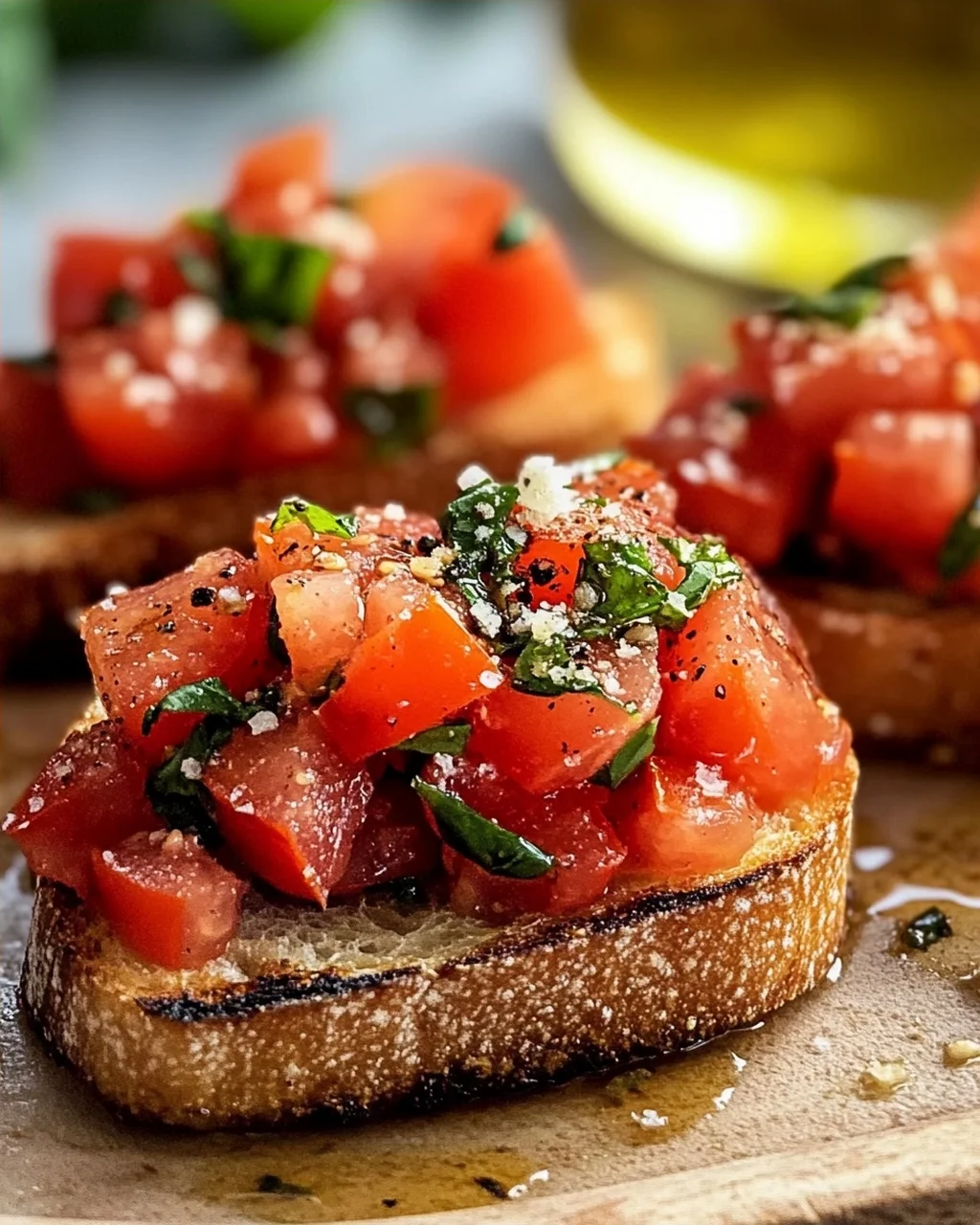 Sonnige Tomaten-Bruschetta