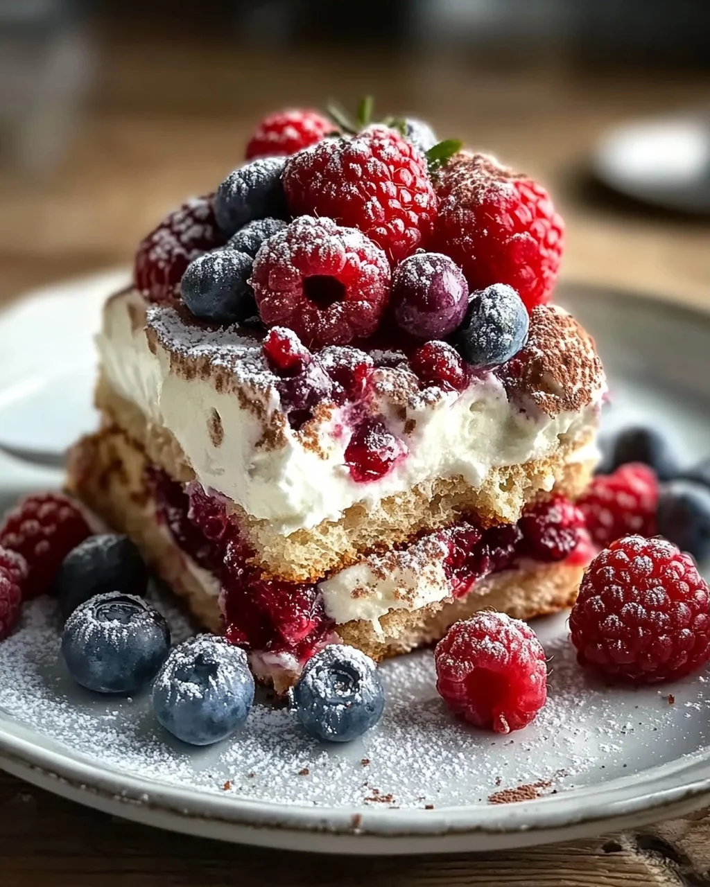 Spekulatius Tiramisu mit alkoholfreien Beeren – Genuss pur!