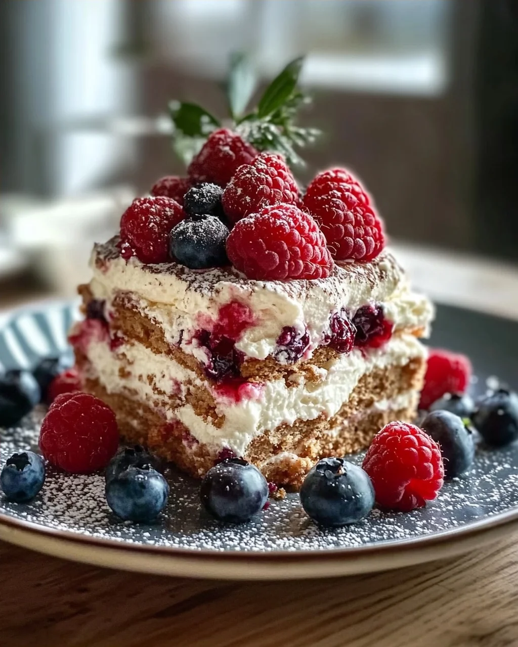 Spekulatius Tiramisu mit alkoholfreien Beeren – Genuss pur!