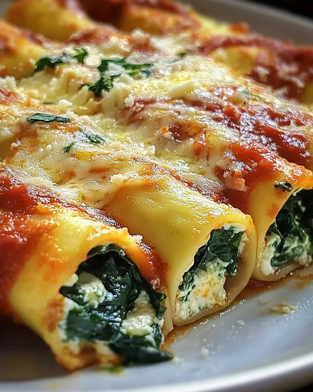 Spinat-Ricotta-Cannelloni