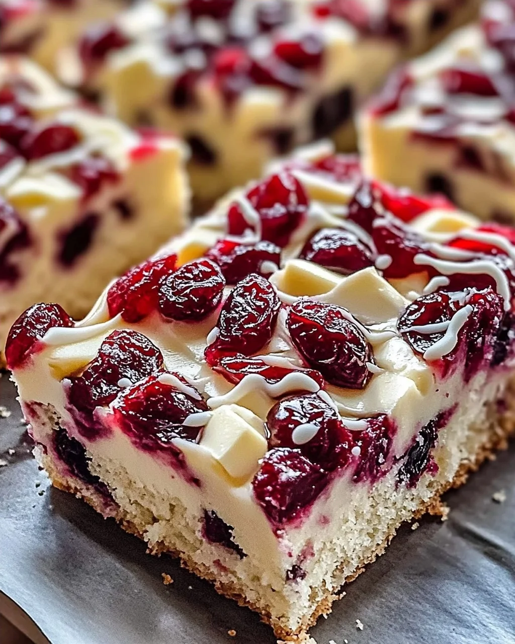 Starbucks Nachahmer Cranberry Bliss Riegel Rezept