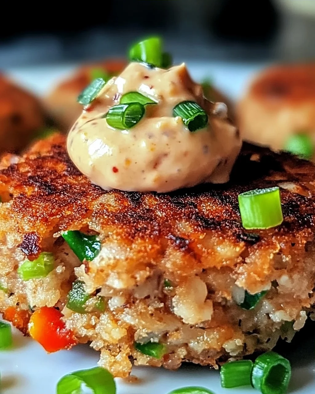 Thunfischkuchen mit würziger Mayo ganz einfach zubereiten