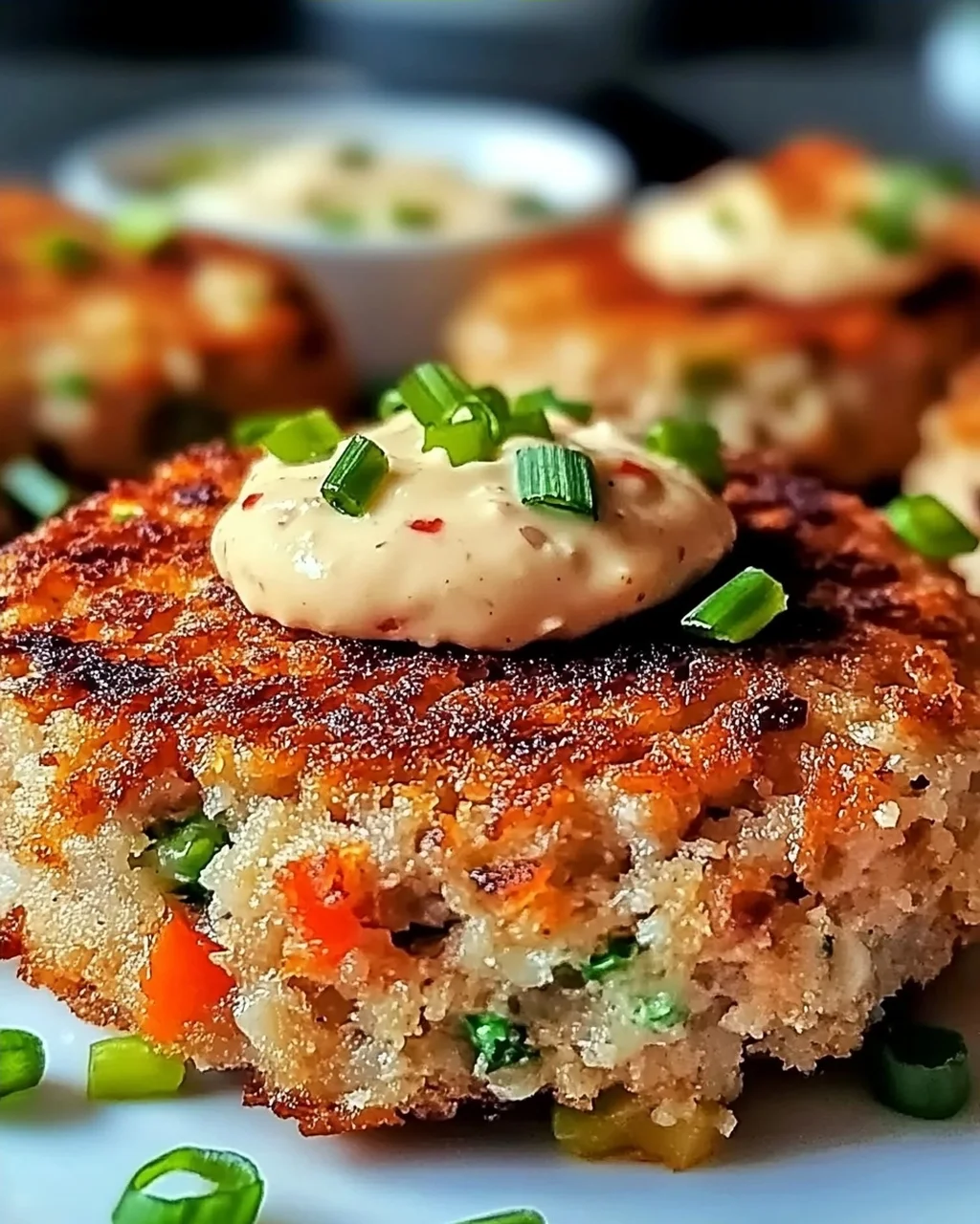 Thunfischkuchen mit würziger Mayo ganz einfach zubereiten