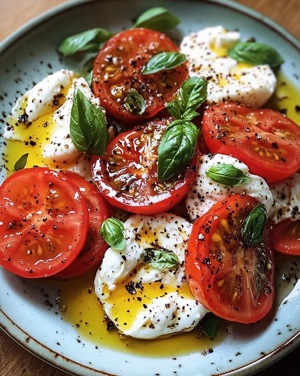 Tomatensalat mit Burrata