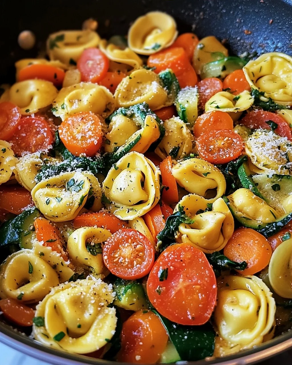 Tortellini-Gemüsepfanne
