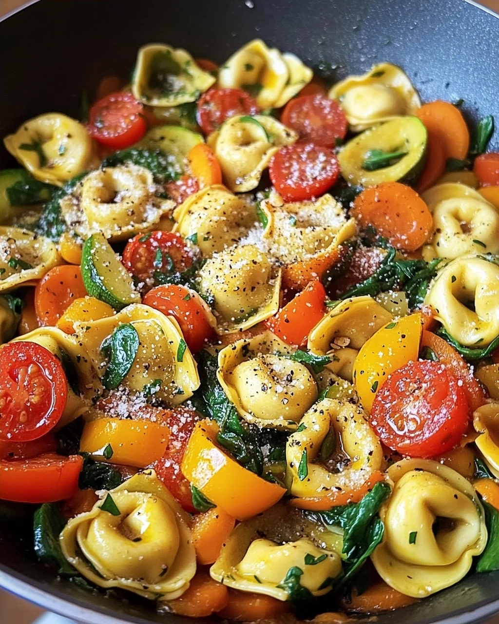 Tortellini-Gemüsepfanne